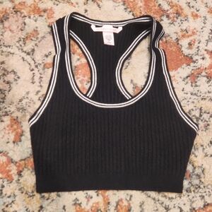 Victoria's Secret Knit Black Bra M Medium Womens